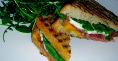 If you've never tasted a persimmon, now is the time. You will love this persimmon panini. // alexandracooks.com