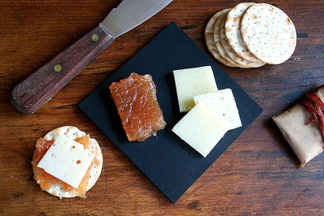 homemade quince paste (membrillo)