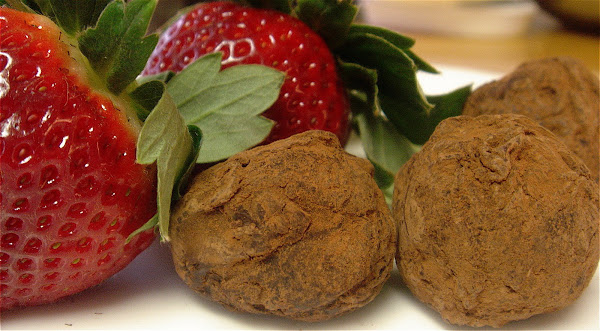 This basic recipe for Grand Marnier chocolate truffles can be adapted to satisfy all likings: toasted coconut, chopped nuts or confectioners' sugar can replace the cocoa powder, as can any type of alcohol replace the Grand Marnier. Personally I find the classic cocoa-covered truffles to be the most satisfying. Paired with some fresh strawberries these bittersweet chocolate truffles are a truly delectable, if clichéd, Valentine’s Day treat. // alexandracooks.com