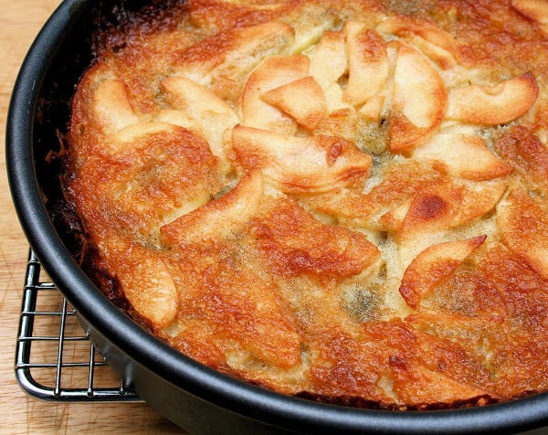 Seriously, this may be my favorite dessert ever. I baked this apple cake this morning, ate one quarter of it for lunch, and another quarter for dinner. I'm tempted to include a picture of the half-eaten cake in this post, but am too embarrassed. I don't know what else to say. It's moist, delicious, seasonal and can be enjoyed at breakfast, lunch or dinner. I mean it. Make it! // alexandracooks.com