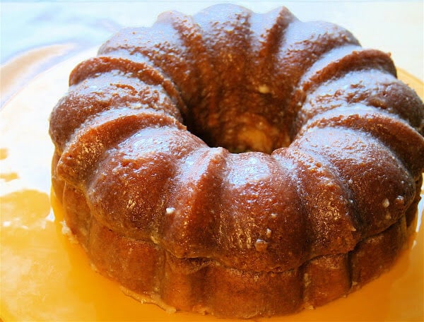 Moist and boozy with a sugary-buttery glaze, this rum cake - in its original incarnation - has been a favorite since its debut. // alexandracooks.com