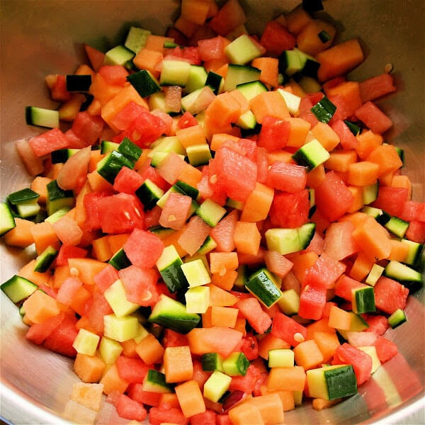 Melon & Cucumber Salad