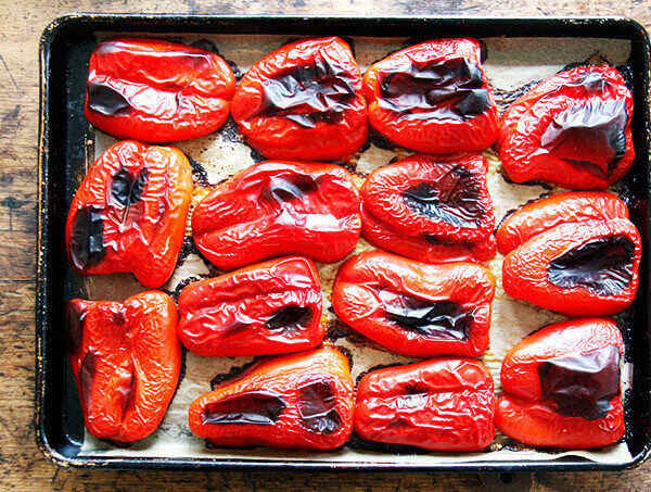 roasted red bell peppers