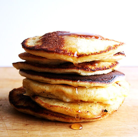 I have been dreaming about lemon ricotta pancakes ever since I had them a few years ago and over the years have saved countless recipes from various newspapers and magazines. Here are a few of my theories on the secret to lemon ricotta pancakes. // alexandracooks.com