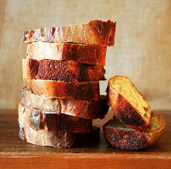 Is there anything better than homemade bread? I mean seriously. I've asked this question before. The answer is always no, there is nothing better than homemade bread. The smell and taste of this buttermilk, cinnamon-raisin bread has confirmed this assertion once again. // alexandracooks.com