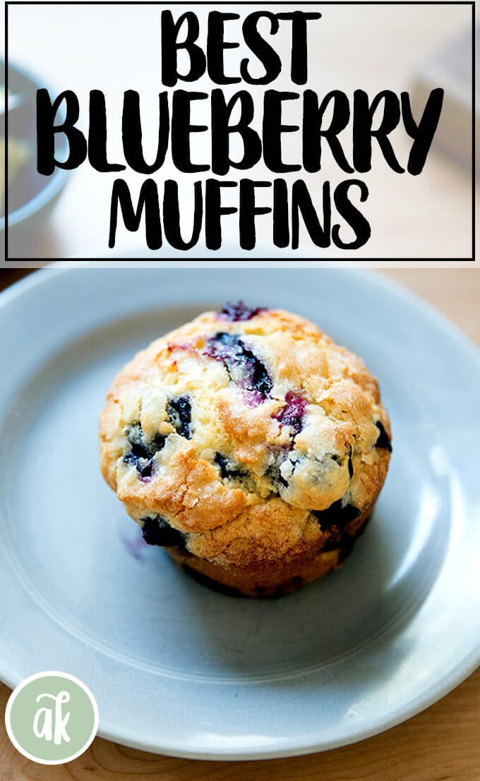 The Best Lemon-Blueberry Muffins | Alexandra's Kitchen