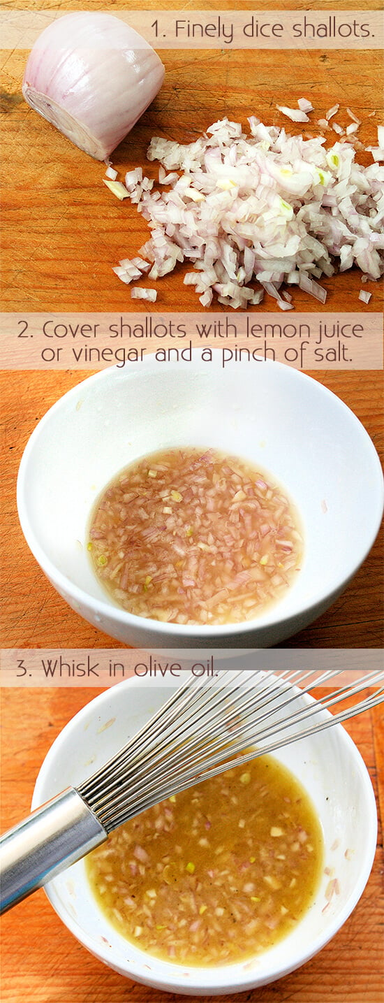 How to make a simple vinaigrette