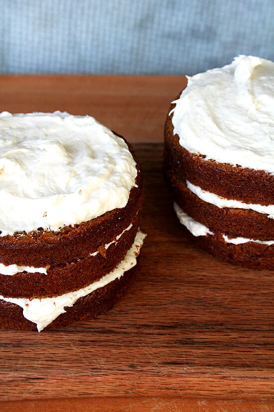 carrot cakes