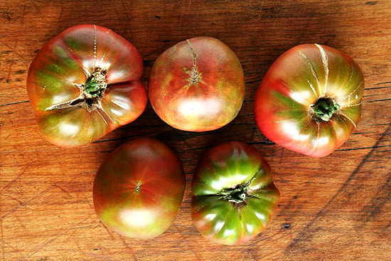 Cherokee Purple Tomatoes