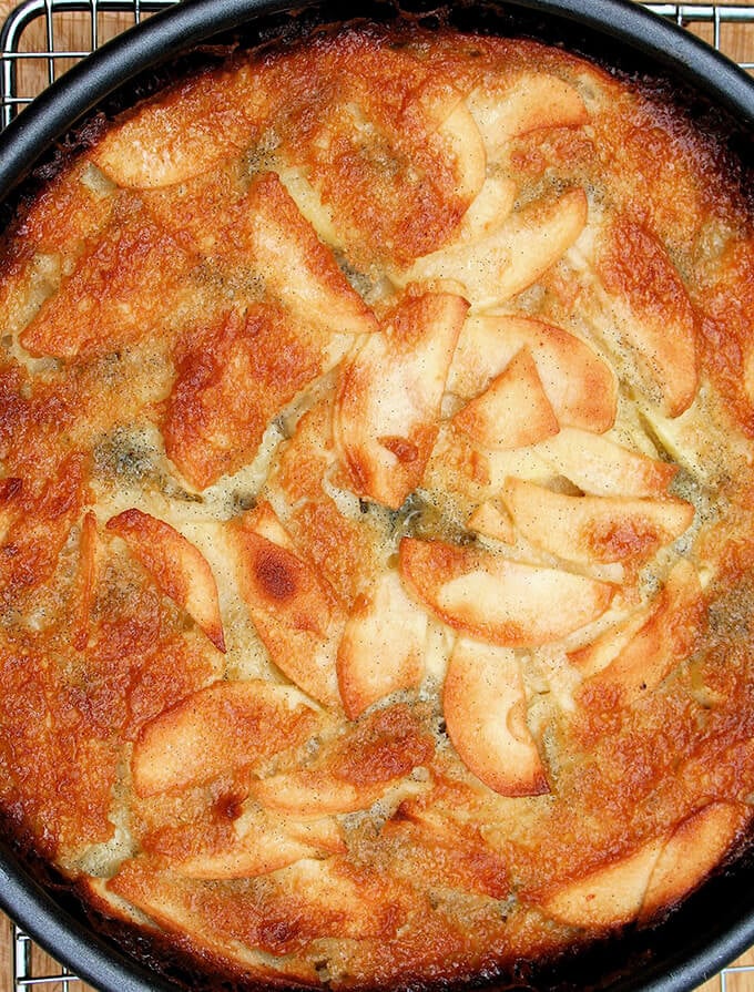 Classic French Apple Cake - Brown Eyed Baker