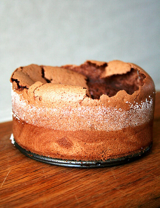 mini flourless chocolate cake