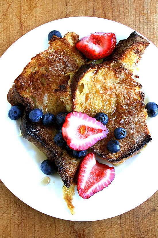 French Toast for One Recipe