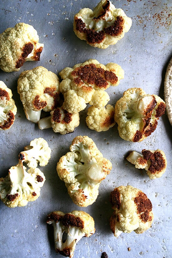 roasted cauliflower