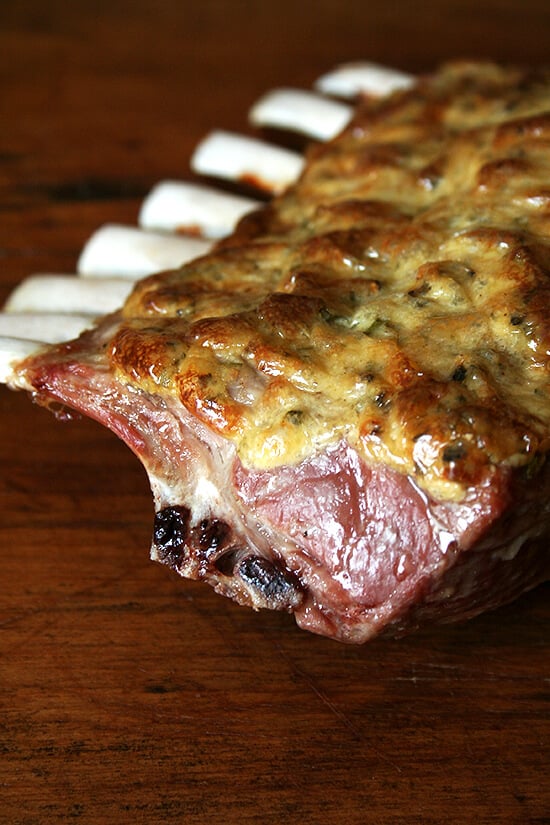 Rack of Lamb — Just Out of the Oven