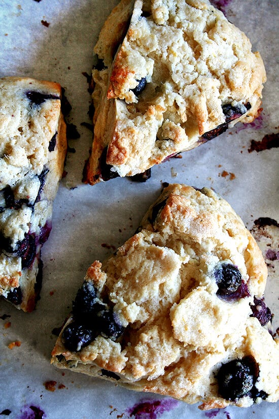 Best Buttermilk Blueberry Scones | Alexandra's Kitchen