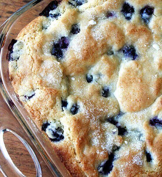 Blueberry Lemon Pudding Cake - Great Grub, Delicious Treats