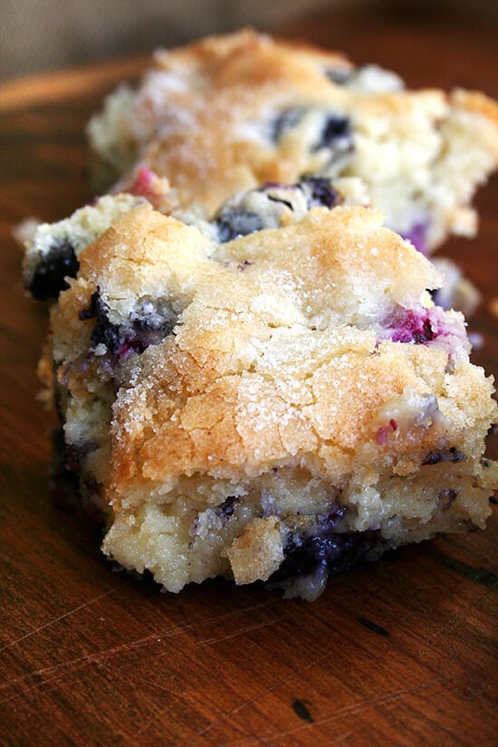 Buttermilk Blueberry Breakfast Cake | Alexandra's Kitchen