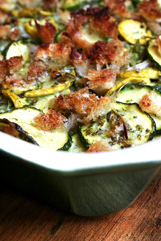 Summer Squash Gratin