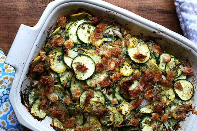 Summer Squash Gratin