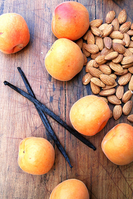 apricots and almonds