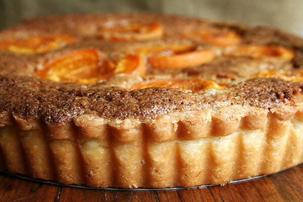 apricot and almond tart