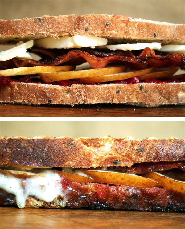 This panini offers a double pairing of sweet and salty — jam and bacon, cheddar and pear — and makes every bite worth savoring. I find the combination irresistible and even served these at a little dinner party. Casual is the new cool, right? It was fun, and at the very least, a lovely way to welcome fall. // alexandracooks.com