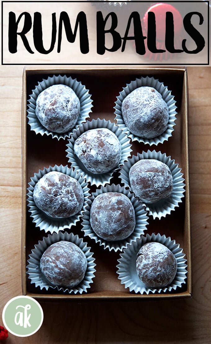 Easy, Festive (and Boozy!) Rum Balls Recipe | Alexandra’s Kitchen