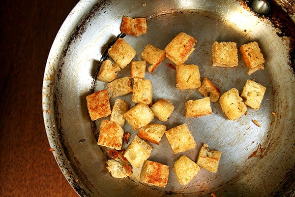 olive oil-fried bread