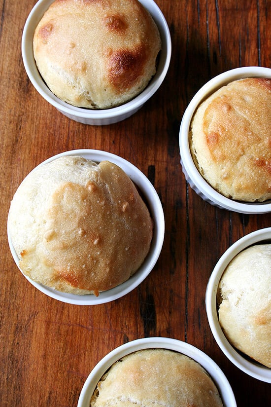 mini loaves baked in ramekins