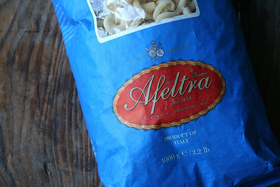Afeltra pasta from Eataly