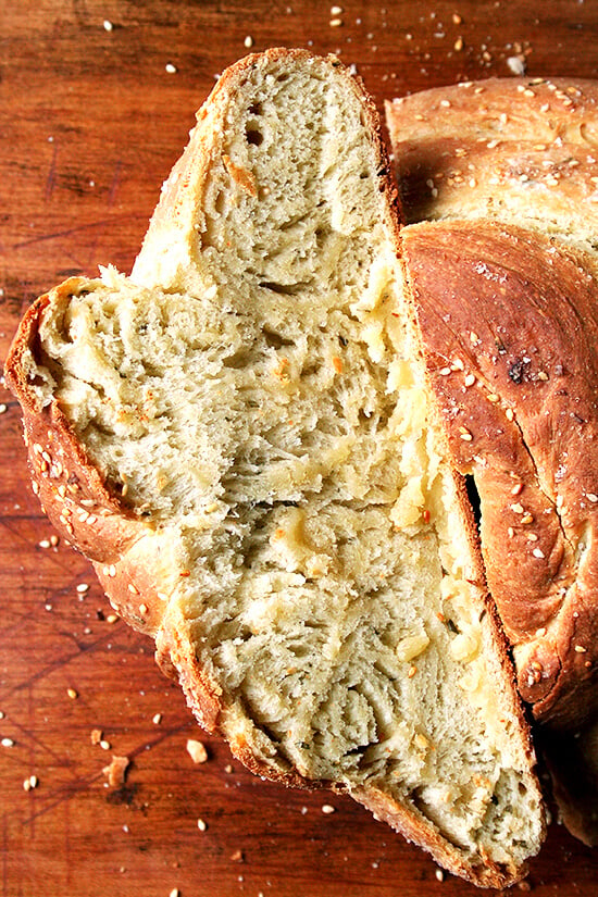 rosemary semolina loaf