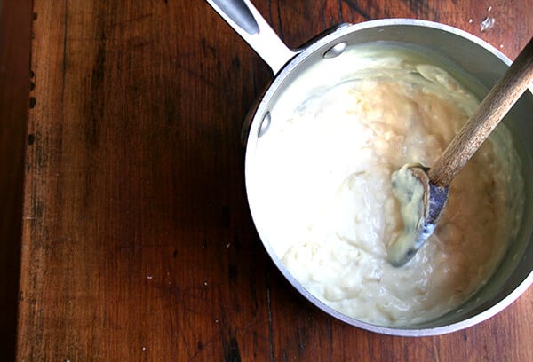 Nancy Silverton's bechamel