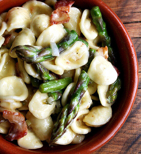 orecchiette carbonara