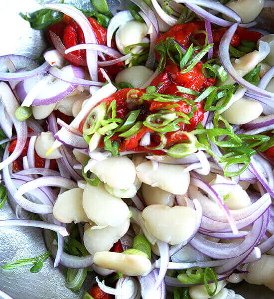 lima bean salad