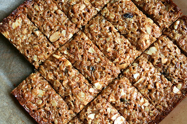 cut granola bars