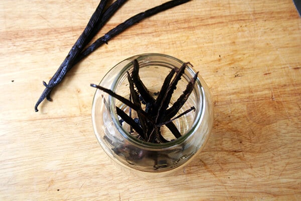 beans in jar