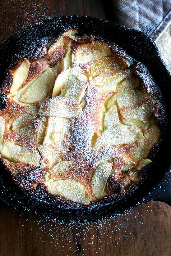 How to make pancakes in a cast iron skillet