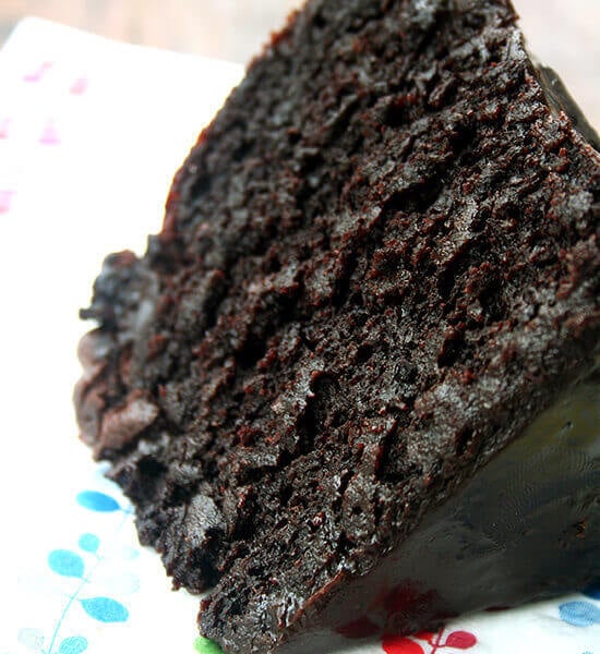 Double Chocolate Layer Cake