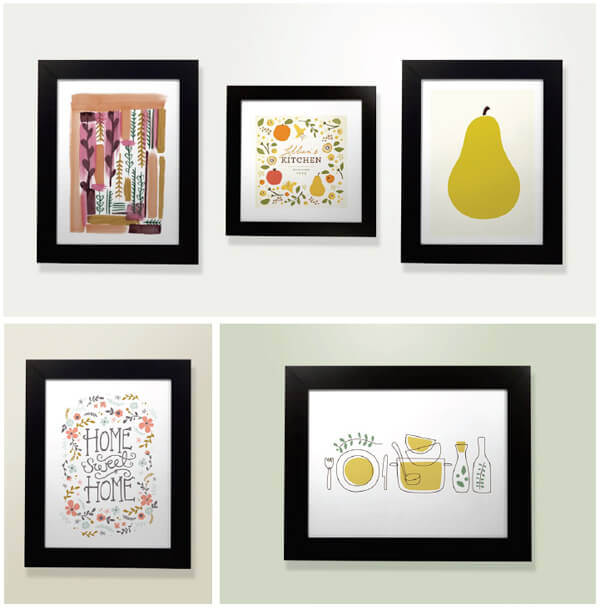 art prints for the foodie, by minted