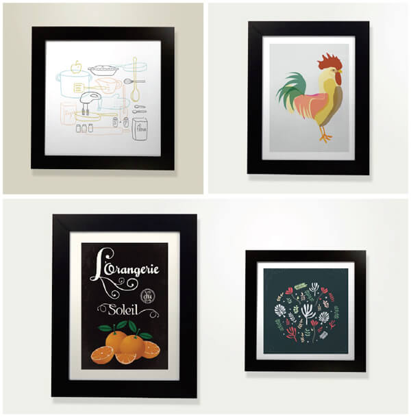 art prints for the foodie, by minted