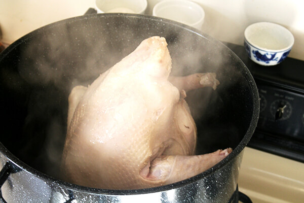 turkey steaming
