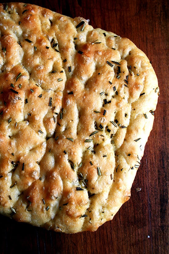 faux focaccia