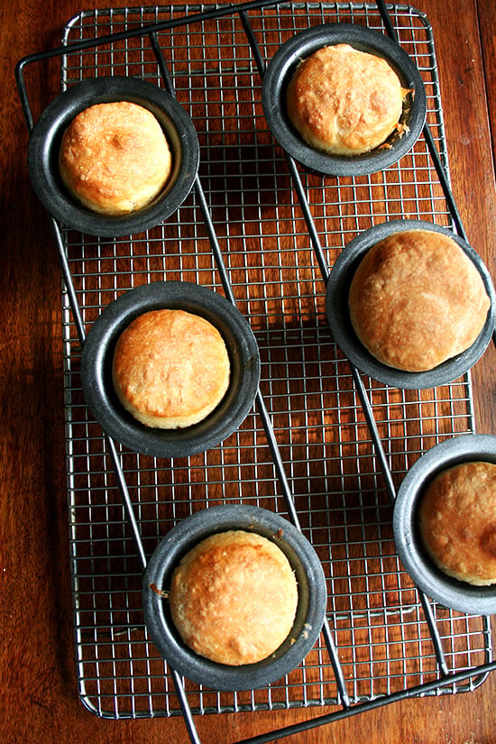 mini loaves, just baked