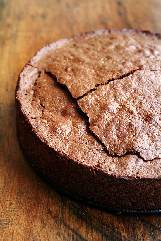 just-baked torte