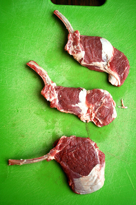 hammered lamb chops