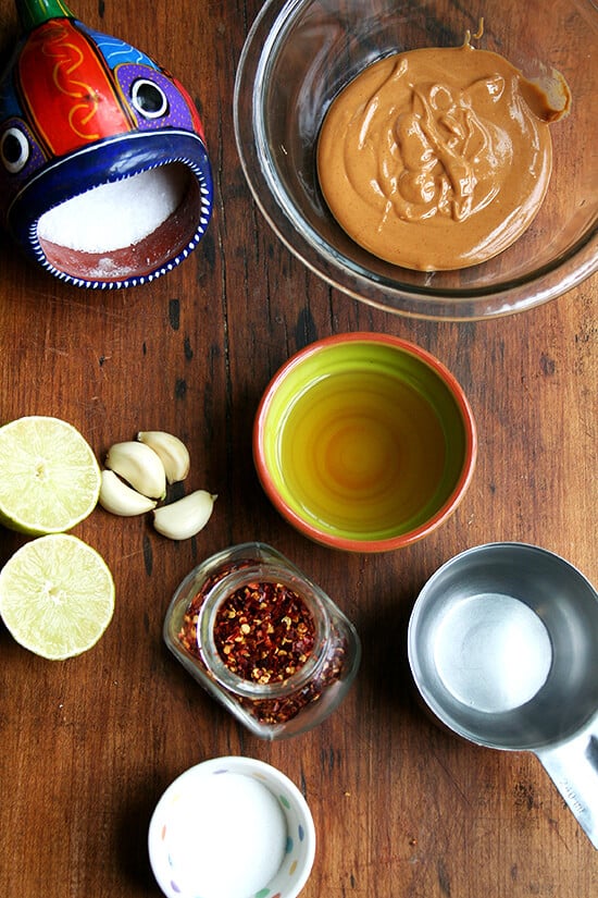 peanut dressing ingredients