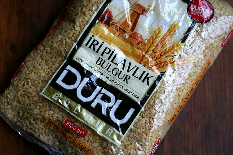 bag of bulgur