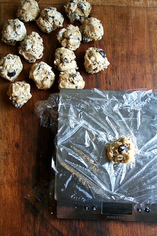 cookie dough balls