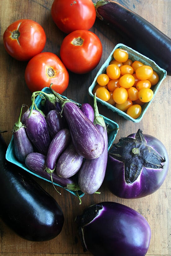 farmers' market produce