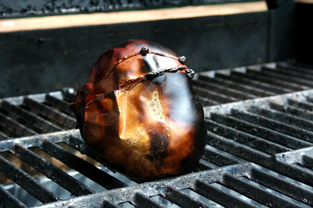 burnt globe eggplant